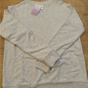Light gray lounge sweater